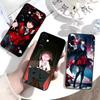 Kakegurui Yumeko Jabami Phone Case For Samsung Galaxy A73,A72,A71,A70,A53,A52,A51,Soft Silicone Black Cover