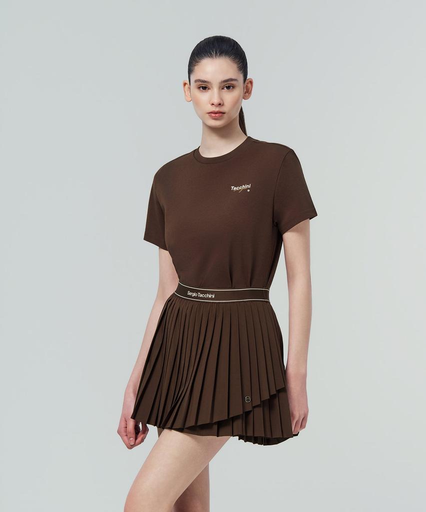 SERGIO TACCHINI U Graphic Regular Fit T-Shirt (D.Brown)