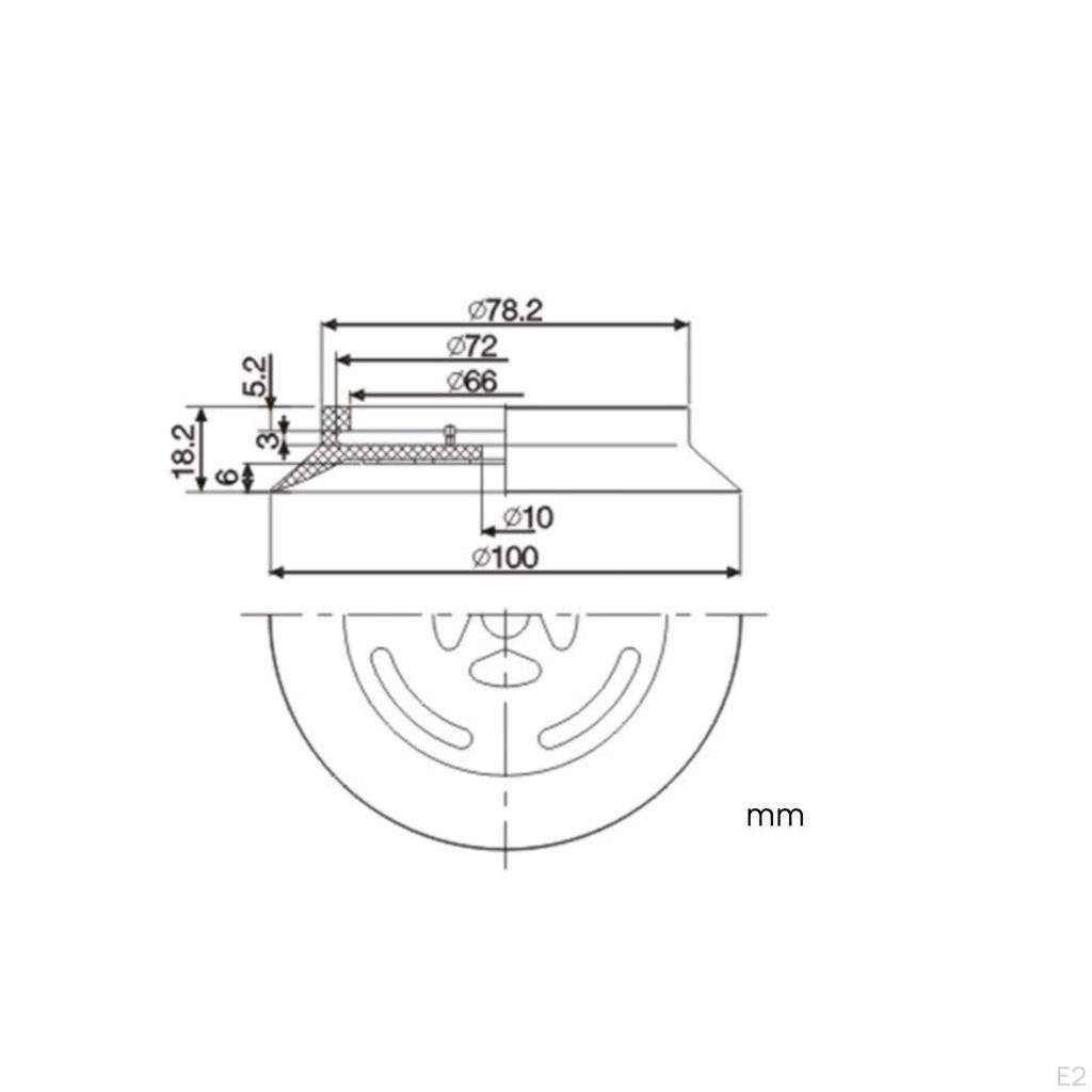 Universal Vacuum Suction Pad Flexible Swivel Cup Rubber for Automation Line,