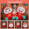 Cartoon Style Plush Dragon Toy For Chinese New Year