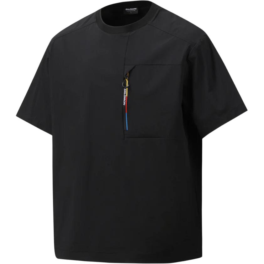 Salomon Uni Blast Round Neck Short Sleeve Pocket Loose T-Shirt Unisex tops LD0041200