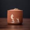 Traditional Clay Tea Caddy