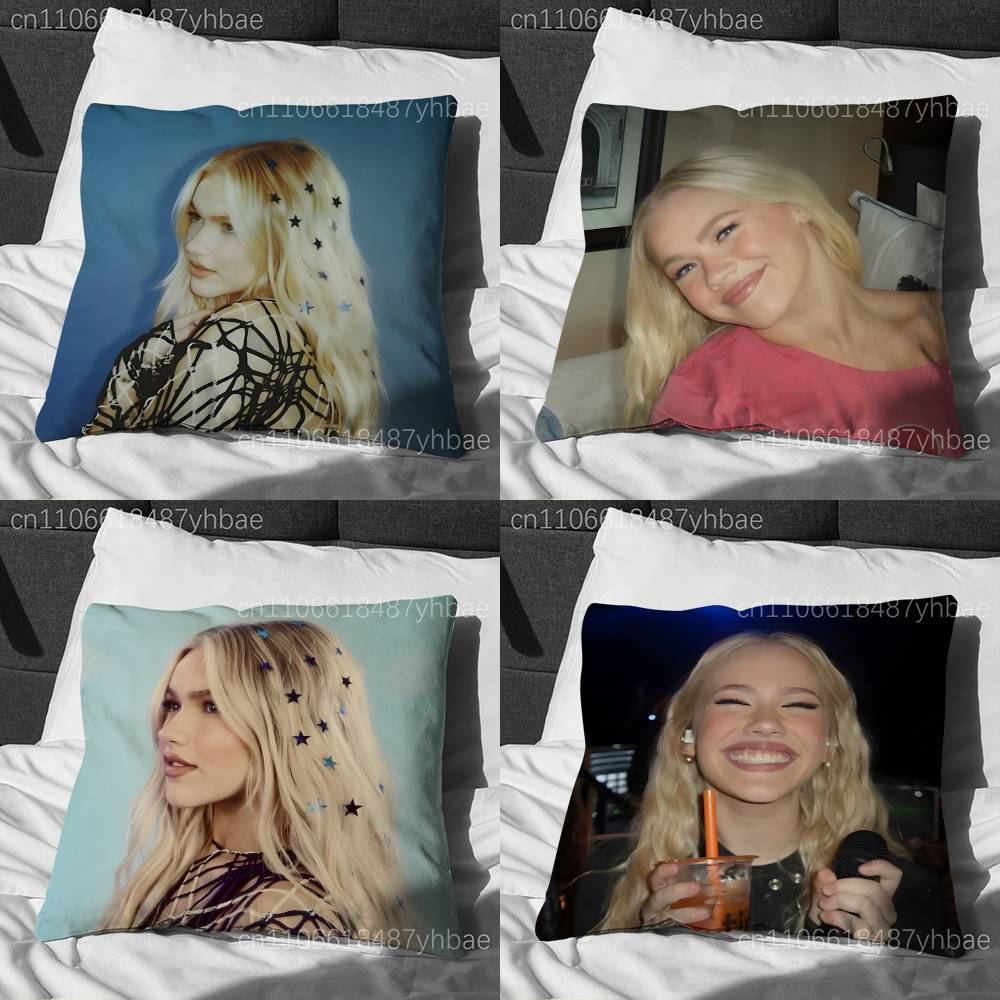 Fine Glasses Unisex F-Freya Skye Singer Pillow Case Short Plush Sofa Decorative Gift Home Double-Sided Printing Cushio