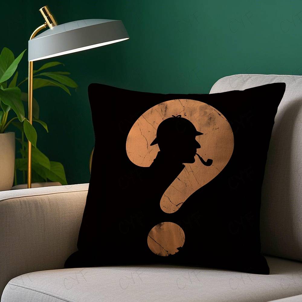 Hot Movie S-Sherlocks Pillow Case Custom Printed Brushed Fleece Pillow, Baby Skin-Touch, Eco-Friendly Dye-Sublimation Cushion Fo