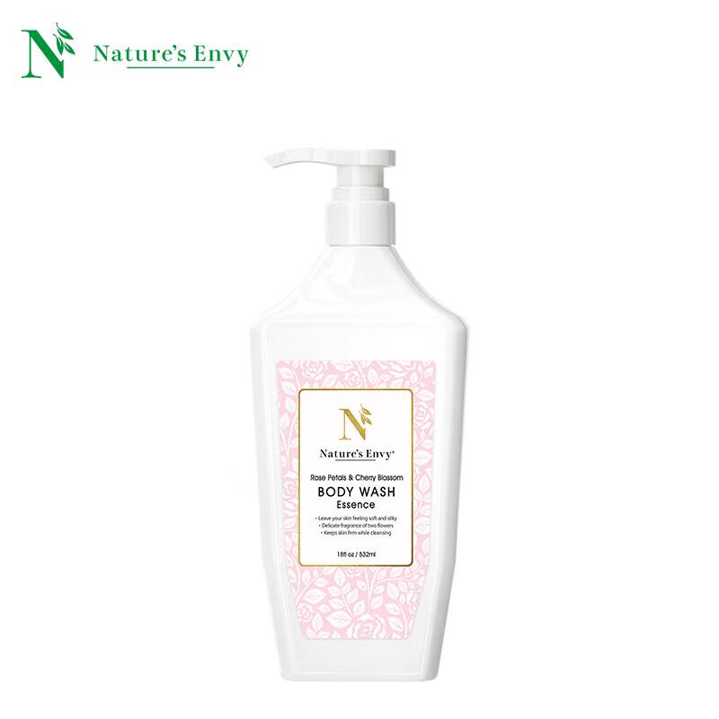AOG Naturals Cherry Blossom Rose Essence Shower Gel