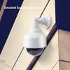 Fnyoxu Dummy Fake Kamera Sicherheit Außen, Strombetriebene Simulierte Überwachungskameras mit 1 blinkender roter LED, Fake Dome Kamera für Zuhause