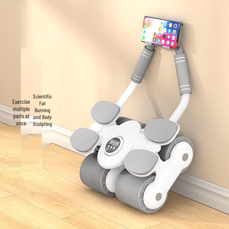 WEZHO 4-Wheel Automatic Rebound Abdominal Roller