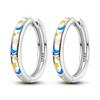 Orstarry 925 Silver Beetle Daisy Insect Flower Earrings Silver Hoop Earrings For Women Jewelry Original Party Gifts