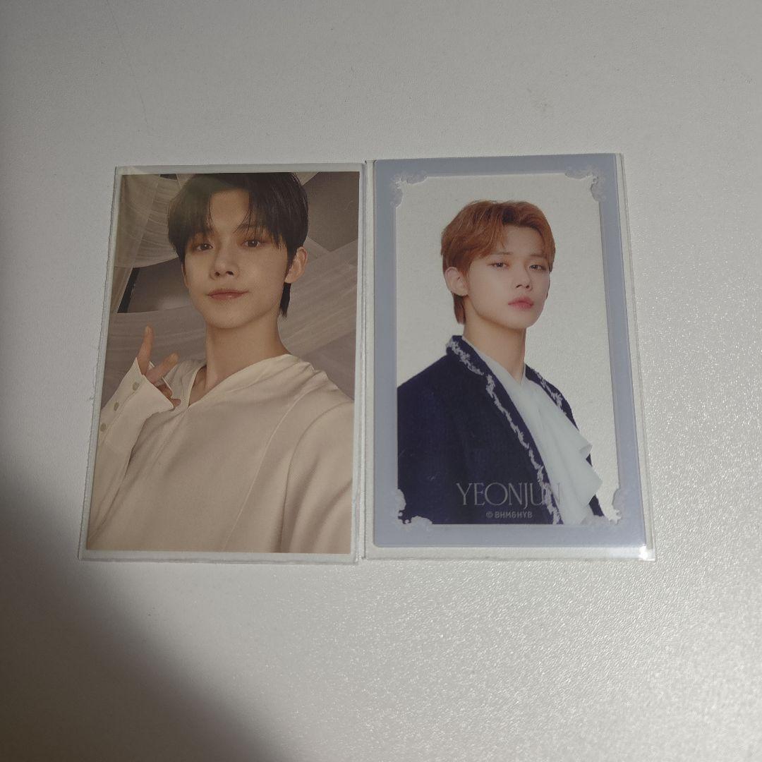 

[USED] TXT trading card, Yeonjun, Museum bonus item.