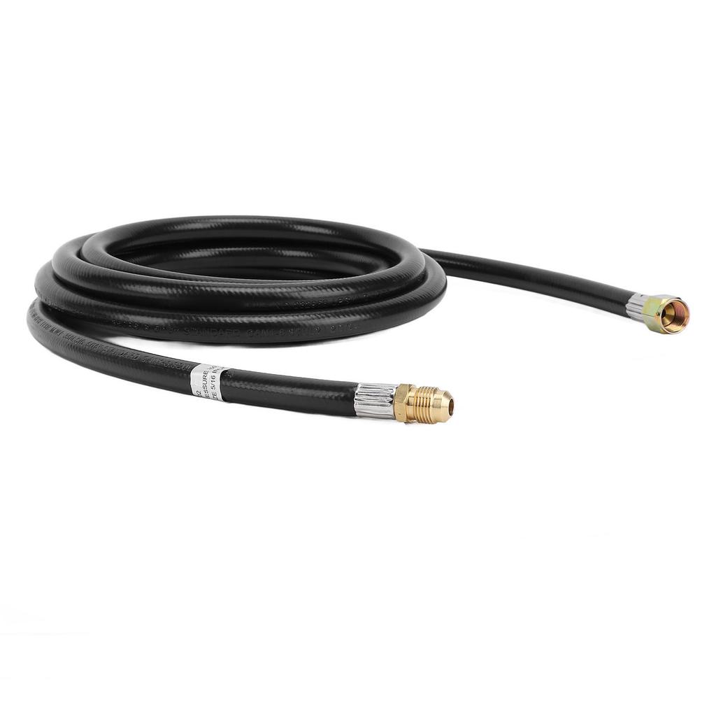 12FT Extension Hose Rubber 3 8 Inch Female Flare Fitting X 3 8 Inch Male Flare Fitting Hose for Gas Grill RV Turkey