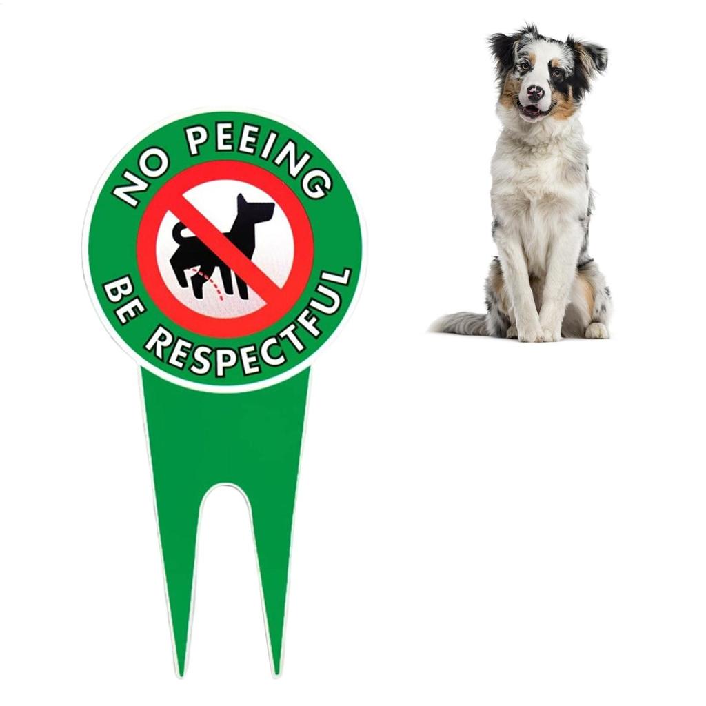Dog Pee Signs/No Dog Pee Lawn Signs/Yard Stop Dogs from Peeing on Your Lawn /No Pooping Dog Sign/Dog Sign With Stake