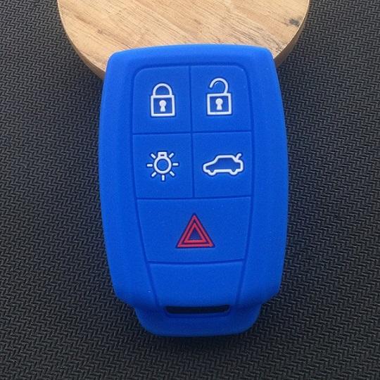 Silikon Auto Schlüsselabdeckung Hülle Für Volvo XC90 C70 S60 D5 V50 S40 C30 Schlüsselanhänger Hülle Für Schlüsselanhänger Alarm Auto Fernbedienung Scirocc