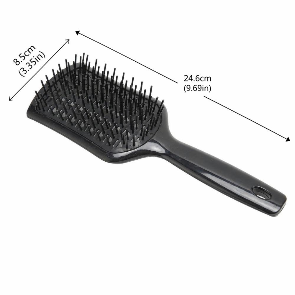Anti-Tangle Paddle Detangling Brush Professional Ventilated Hairbrush Curly Hair Styling