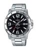 Men's Quartz Watch with Metal Case and Stainless Steel Strap MTP-VD01D-1B