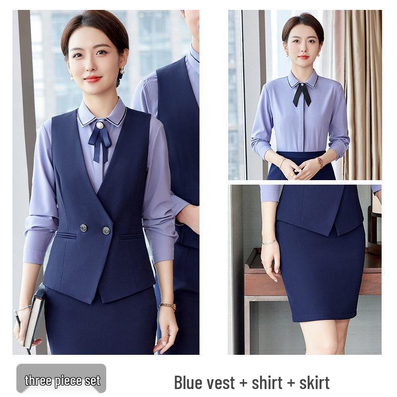 Unisex Professional Vest for Hotel and Catering Staff