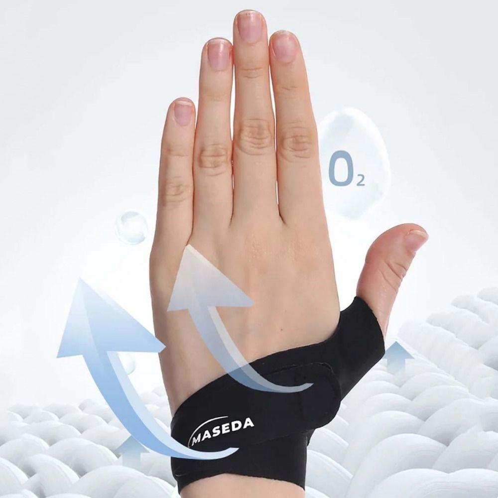 Ultra Thin Thumb Wrist Strap Finger Protector Compression Thumb Stabiliser Support Breathable High Elastic Thumb Sleeves 1