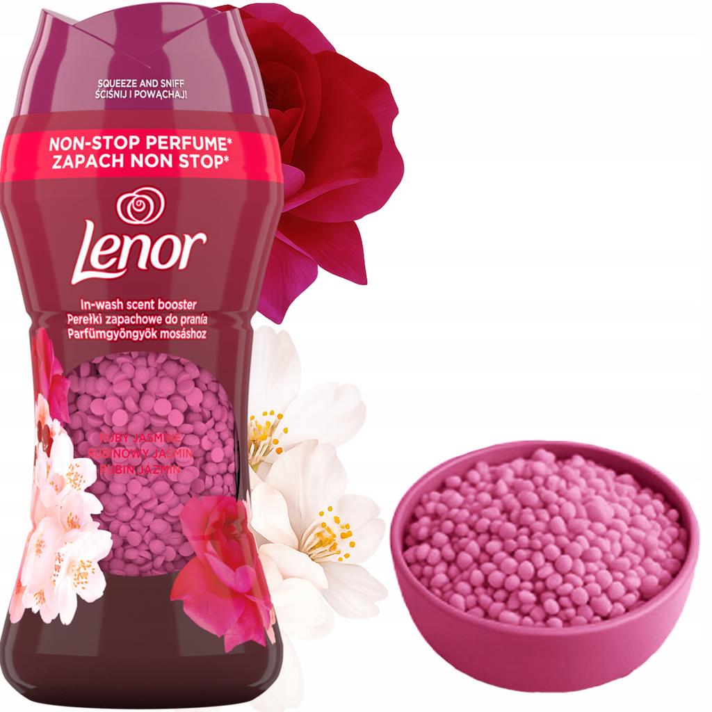 Lenor Perełki Zapachowe Do Prania 195G Rubinowy Jaśmin/Ruby Jasmine