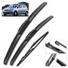 CREATROAD Scheibenwischer für Toyota Yaris Japan Import 1999-2005 2000 2001 Wischerblätter Windschutzscheibe Windschutzscheiben Fensterwischer 21"14"13"