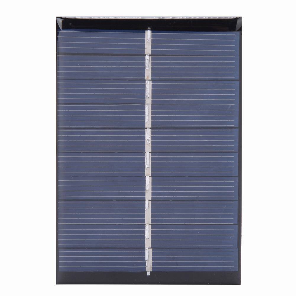 2Pcs 0.6W 5V Polysilicon Solar Panel Charging Power Board Charger for Small Power Appliances 80x55mm