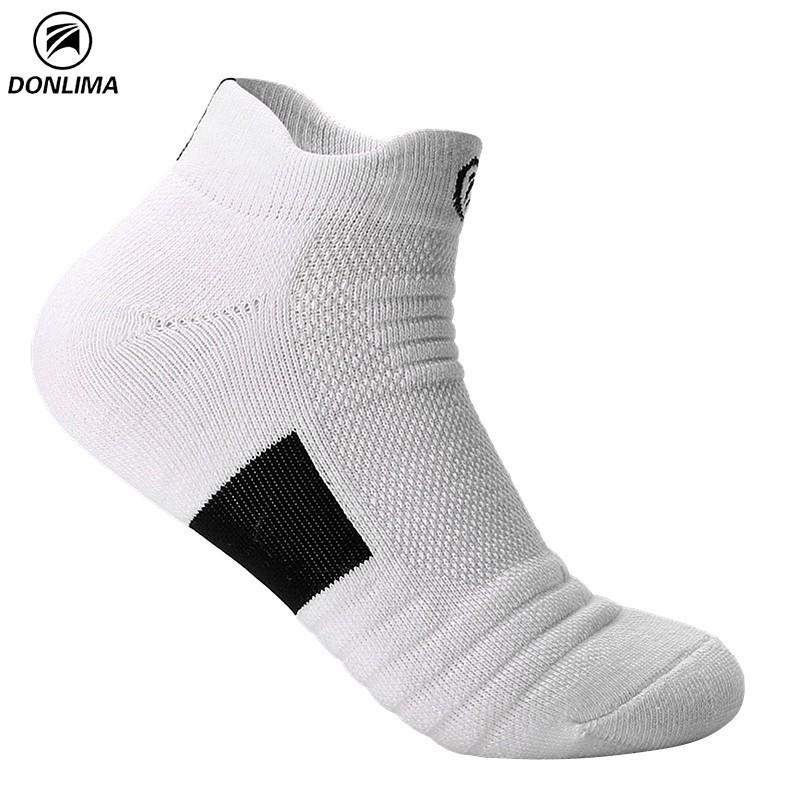 Calcetines de Baloncesto Elite para Hombre de Media Caña - Parte Inferior de Rizo Extra Grueso para Correr y Deportes