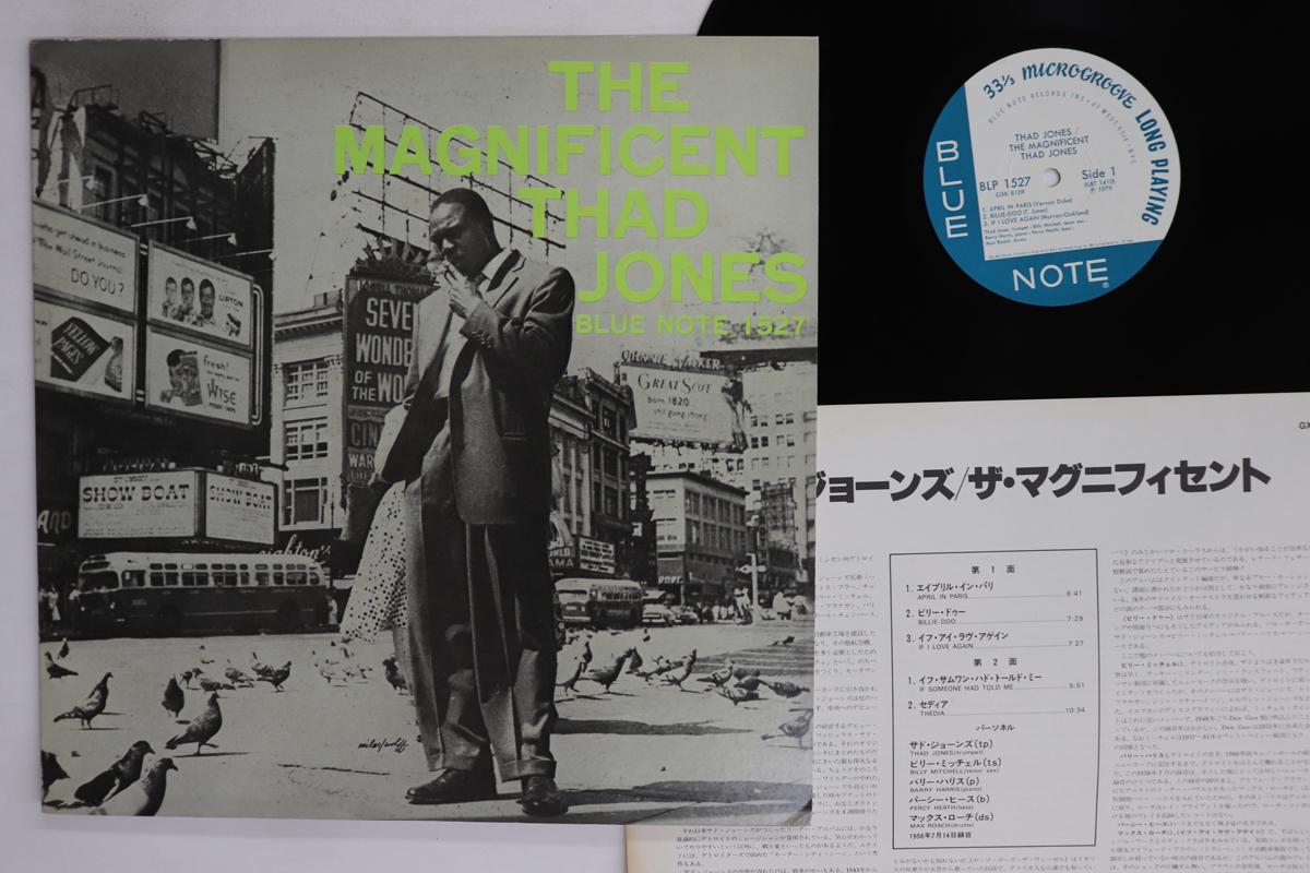 LP Record THAD JONES Magnificent Thad Jones GXK8109BLP1527 BLUE NOTE 1979 Japan Jazz Used