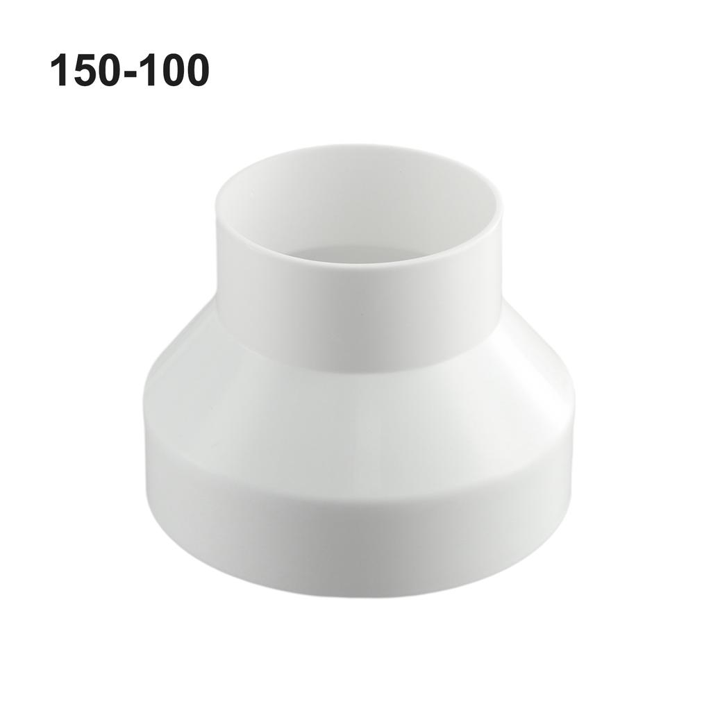~Air Duct Reducer ABS Ventilation~ Pipe Reducing Adapter For ~Exhaust Duct Fan Hot And~ Cold Vents Pipe Reducer Adaptor