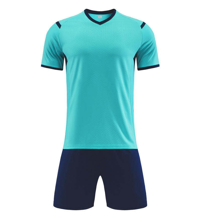 Football Uniform Set Men'S Adult Training Uniform Children Sports Short Sleeve Jersey Middle School Student Competition Jersey Quick Dry 6324