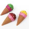 Pet Chew Toys Pet Interactive Playing Funny Molar Ice Cream Shape Dog Squeaky Sound Puppy Bite Cleaning Teeth Pet Toys