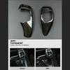 Pure Carbon Fiber Car Center Gear Shift Knob Panel Sticker For BMW 3 F30 LHD