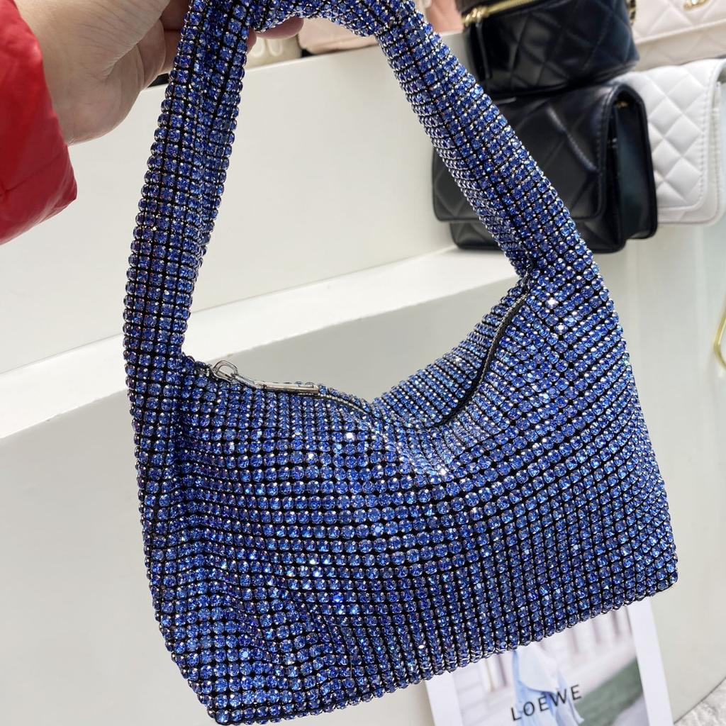 Super A Rhinestone Bag Full Diamond Bag Women's Personalized Niche 2026 New Bright Diamond Dinner Handbag High Sense