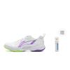Li Ning Flying Eagle Atmungsaktiv und Leicht Niedrig geschnittene Badminton-Schuhe Unisex Standard Weiß AYTU001-8