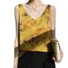 V-neck Satin Broadband Suspender Summertime Latest Multi-color Inner Loose and Versatile Suit Base Suspender Top