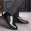Men's Leather Shoes Lace Up Oxfords Spring Autumn Best Man Men's Business Formal Wear Casual Shoe Plus Size 47 Male Dress Shoes