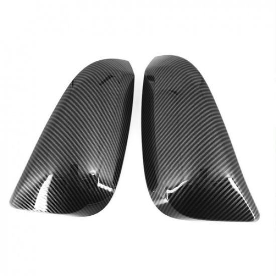 For Toyota 4Runner 2014- Carbon Fiber Side Mirrors Rearview Trim Cover