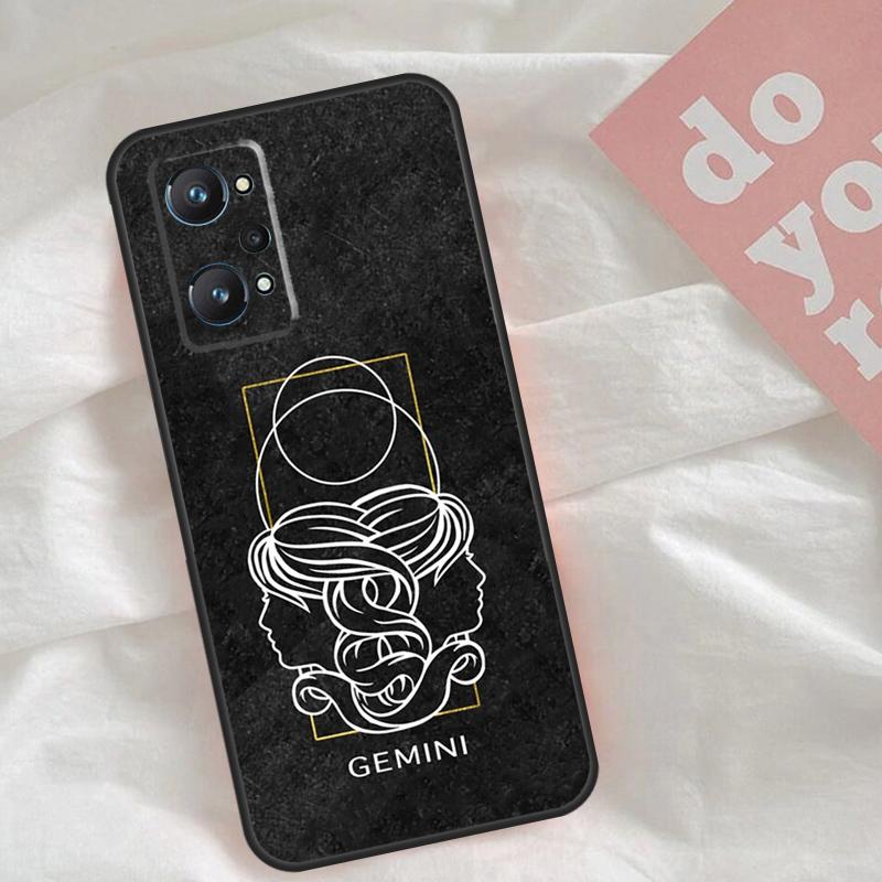

Zodiac Constellation Case For Realme C65 C67 C71 C63 C61 C55 C51 C53 C35 C75 11 12 13 14 15 Pro Plus GT6 GT7 Pro Realme GT7 Pro