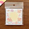 Cute Cartoon Animal Decorative Sticker Original Message Paper Butter Bear Sticky Note  Notebook