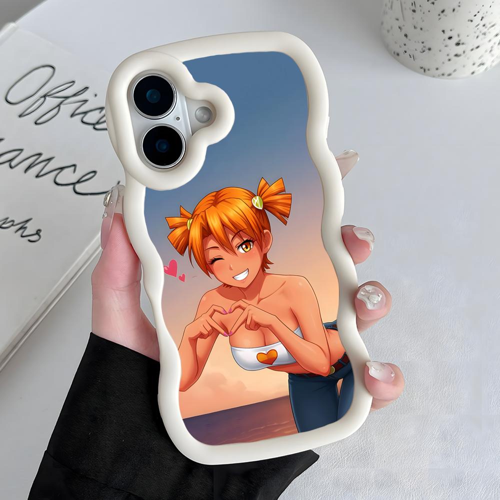 Everlasting Summer Alisa Wavy Edge TPU Mobile Phone Case for iPhone 17 16 15 14 13 12 11 Air Pro Max Plus Colorful Cover