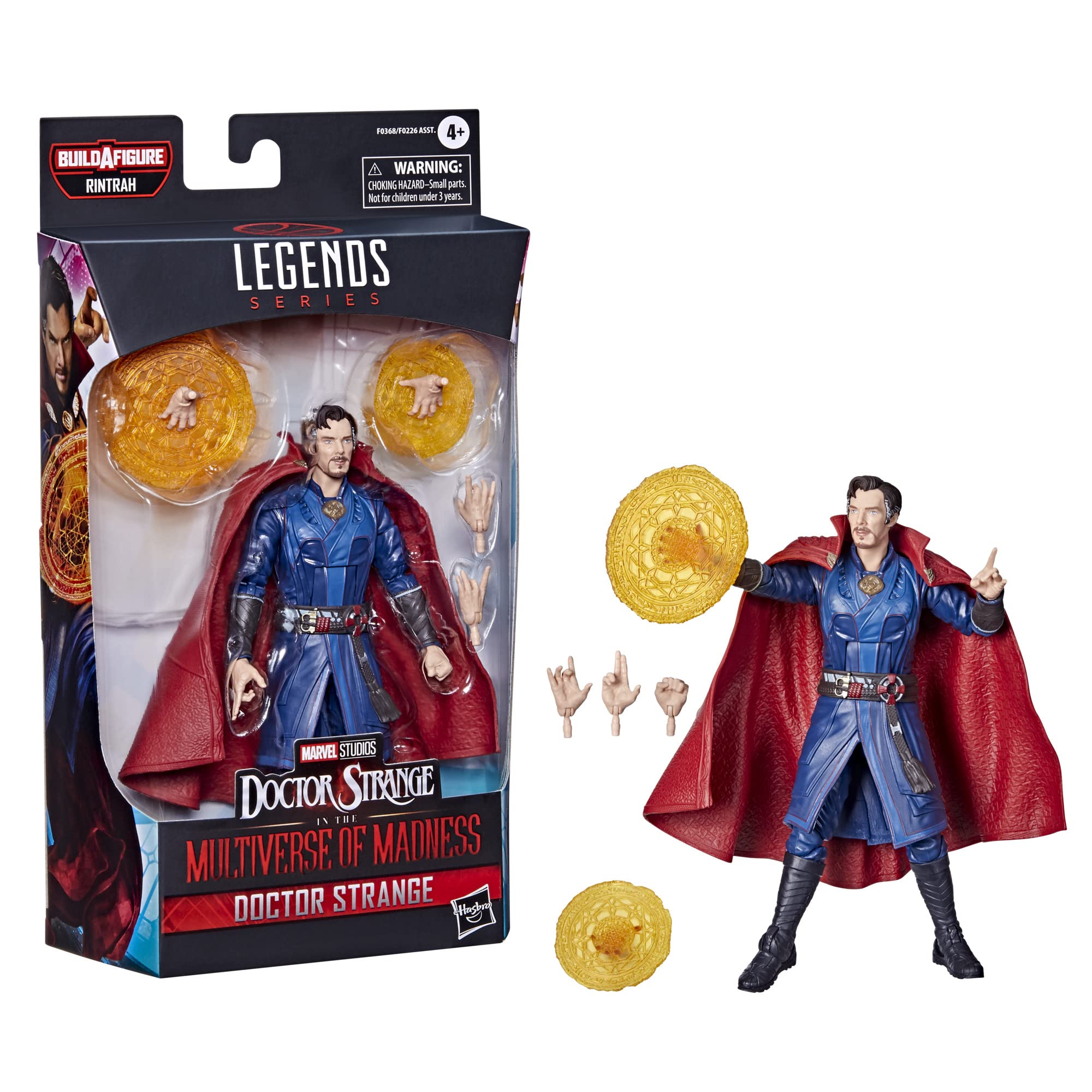 MARVEL Серия Marvel Legends Доктор Стрэндж F0368 Оригинальная 6-дюймовая фигурка Доктор СтрэнджДоктор Стрэндж: В мультивселенной безумия