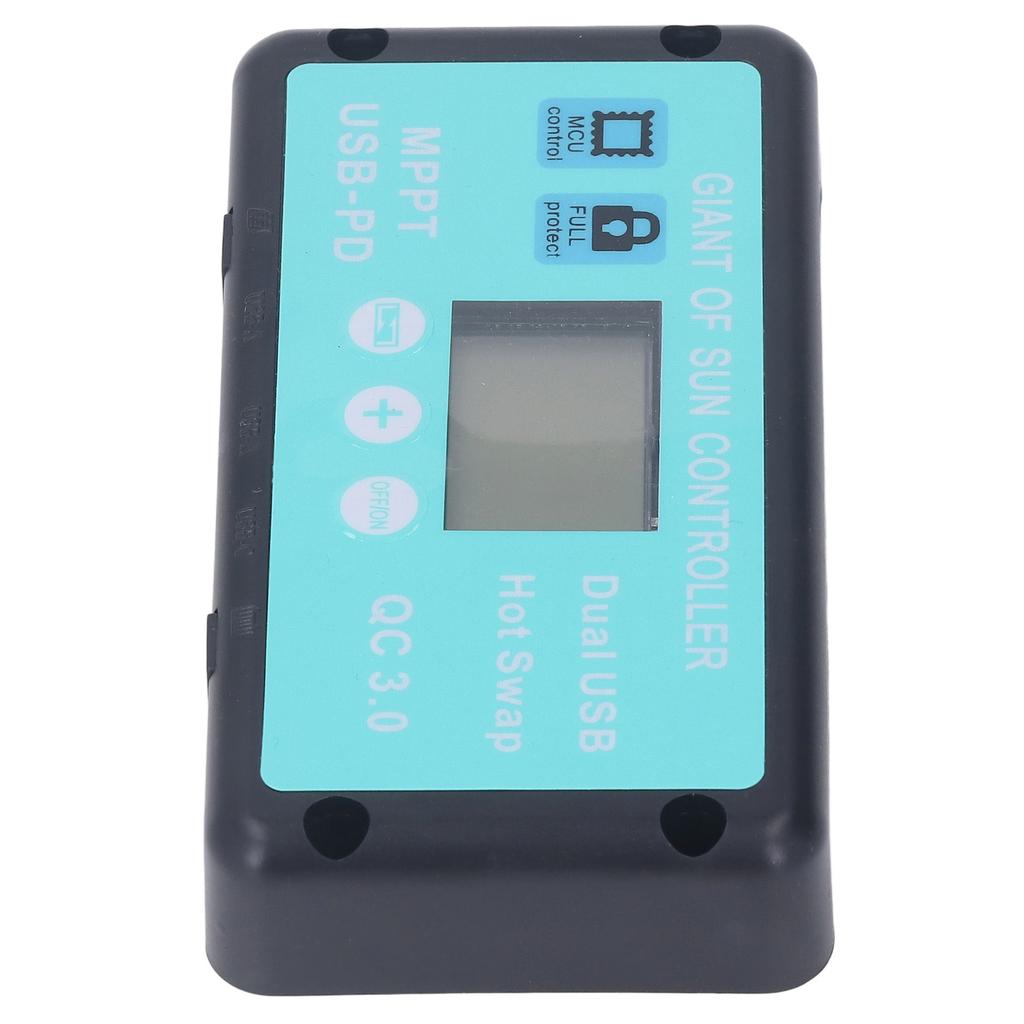 12V 24V MPPT Solar Charge Controller Professional USB PD QC3.0 Solar Panel Regulator with LCD