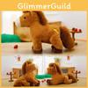 Horse Animal Cute Plush Toy Cartoon Stuffed Doll Kids Bedroom Gift Decoration