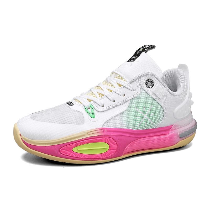 The city 11 men's shoes the way of actual combat basketball shoes men hundred anti-slip cushioned rebound college sports shoes