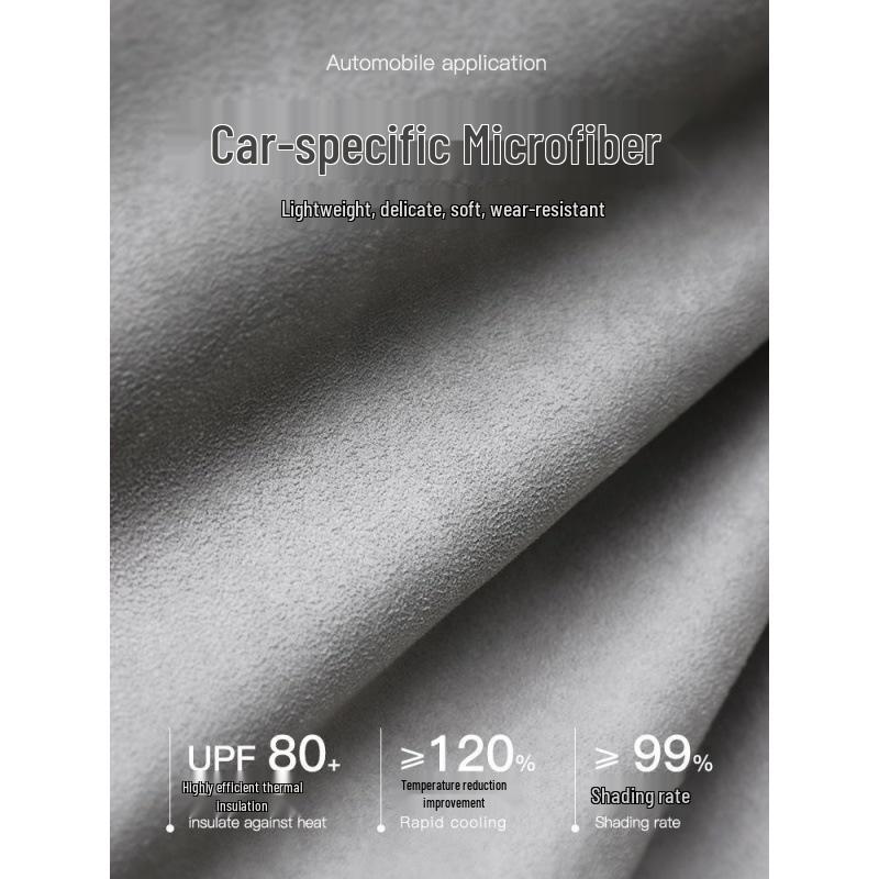 Tesla Model 3/Y Suede Sunroof Sunshade - Heat Insulation & Sun Protection Sky Curtain