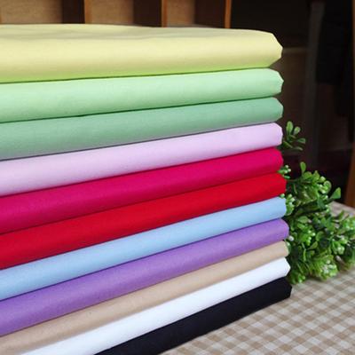 Patchwork Solid Color Home Furnishing Decor Cotton DIY Twill Bedding Cloth for Sewing