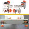 2pcs Adjustable Drawer Front Clamps For 10-30mm Thick Panels Stainless Steel Drawer Fixing Clips For Cabinet Drawer Front Mounting Installation