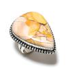 Brecciated Mookaite Gemstone 925 Sterling Silver gift Jewelry Ring Size 9 r2T35