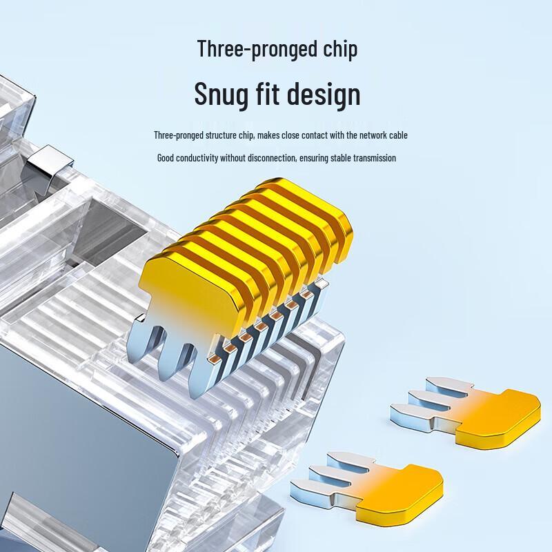 

SAMZHE CAT5e Shielded RJ45 Network Connectors