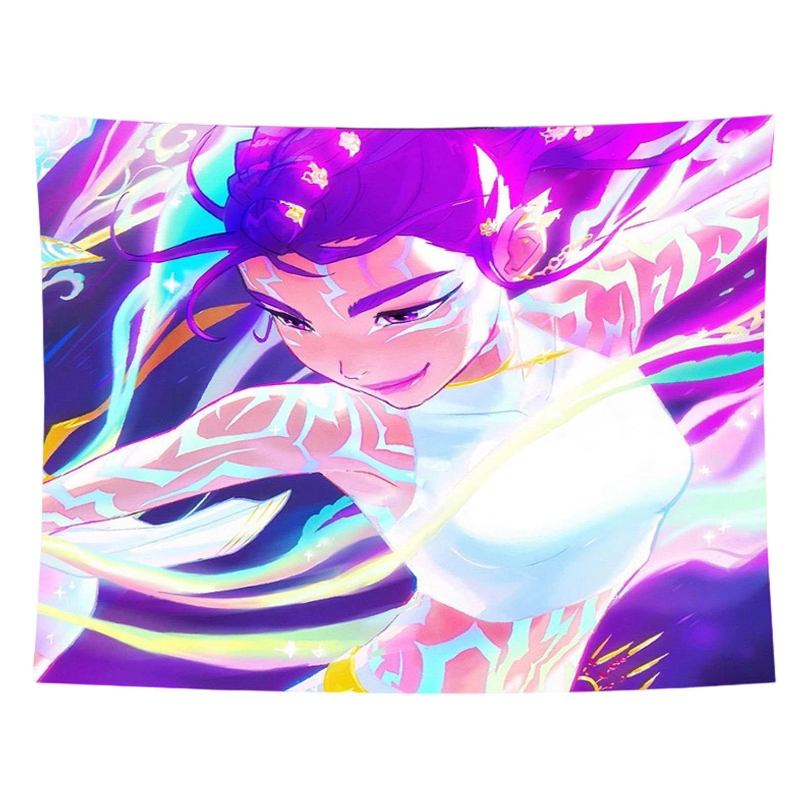 

150X110cm Fashionable Printed Hanging Cloth Background Cloth Wide Room Background Decorative Cloth One Size