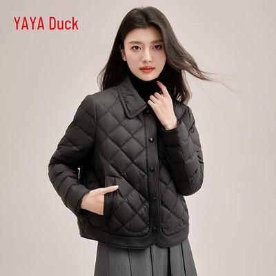 Women's 2024 Short Stand-Collar Down Jacket YE4B601465L