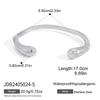 Jiedin European and American Titanium Steel Jewelry Ring Niche Bracelet Does Not Fade Jewelry Stainless Steel Jewelry