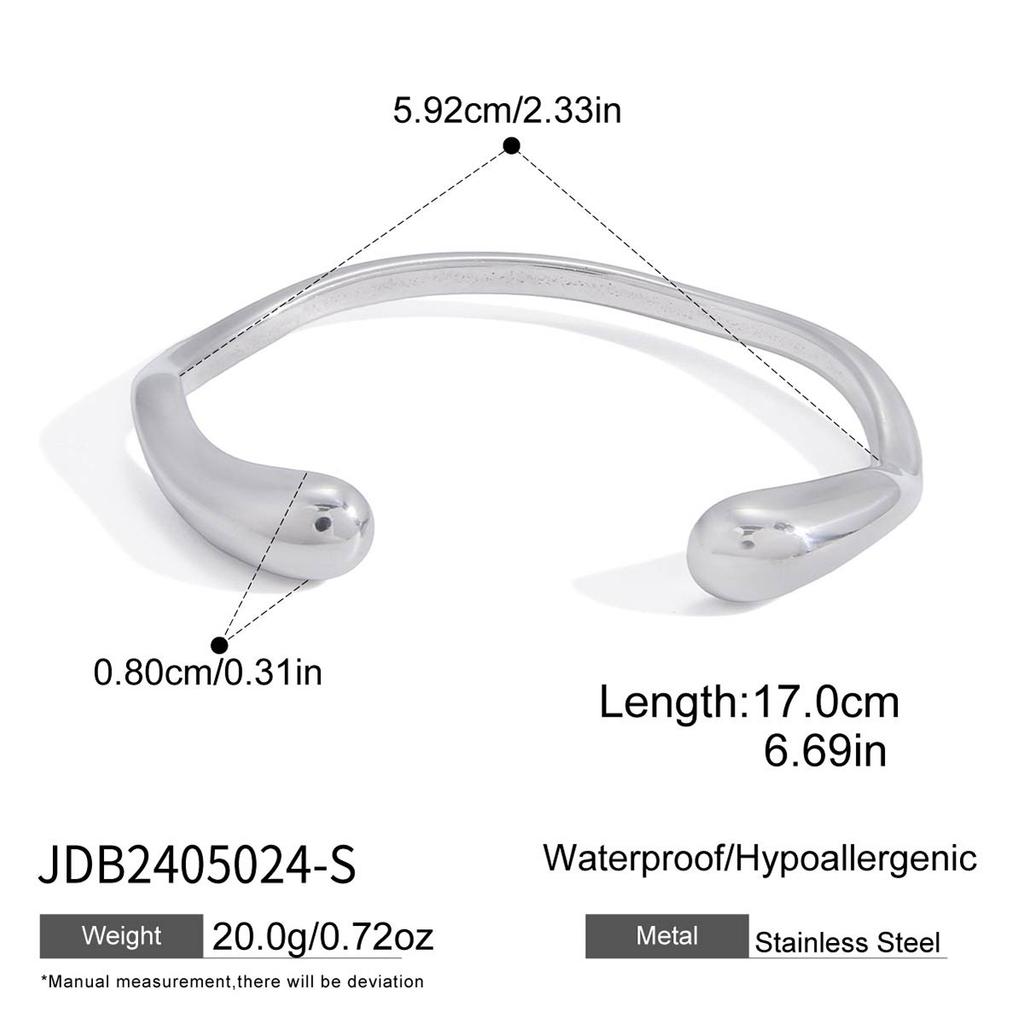 Jiedin European and American Titanium Steel Jewelry Ring Niche Bracelet Does Not Fade Jewelry Stainless Steel Jewelry